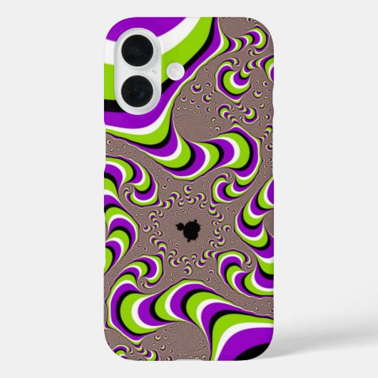 Psychedelische optische illusie Case-Mate iPhone case (Achterkant)