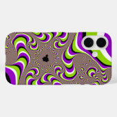 Psychedelische optische illusie Case-Mate iPhone case (Achterkant (horizontaal))