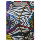 Psychedelische optische illusie klembord (Voorkant)