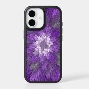 Psychedelische Paarse Bloem Abstracte Fractale Kun