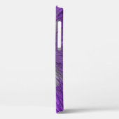 Psychedelische Paarse Bloem Abstracte Fractale Kun Case-Mate iPhone Case (Achterkant / Links)