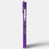 Psychedelische Paarse Bloem Abstracte Fractale Kun Case-Mate iPhone Case (Achterkant / Links)