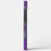 Psychedelische Paarse Bloem Abstracte Fractale Kun Case-Mate iPhone Case (Achterkant / Links)