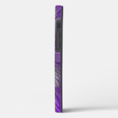 Psychedelische Paarse Bloem Abstracte Fractale Kun Case-Mate iPhone Case (Achterkant / Links)