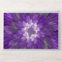 Psychedelische Paarse Bloem Abstracte Fractale Kun