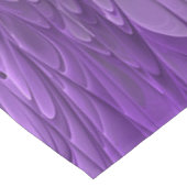 Psychedelische Paarse Bloem Abstracte Fractale Kun Korte Tafelloper (Hoek)
