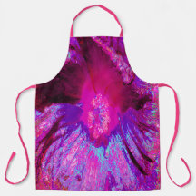 Psychedelische Paarse en Magenta Hibiscus Bloem