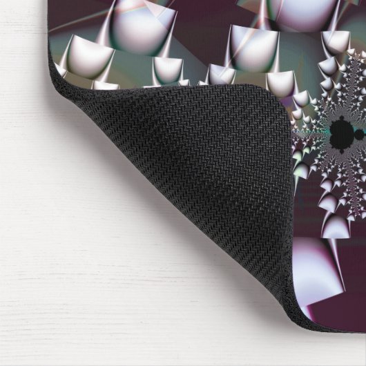 Psychedelische paddenstoelen magenta muismat (Hoek)