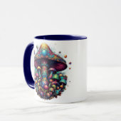 Psychedelische paddenstoelen mok (Voorkant links)