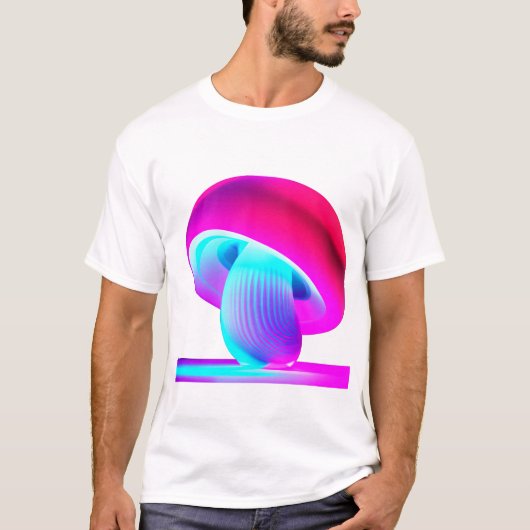 Psychedelische paddenstoelen t-shirt (Voorkant)