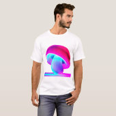 Psychedelische paddenstoelen t-shirt (Voorkant volledig)