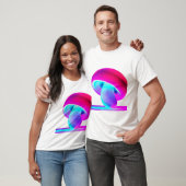 Psychedelische paddenstoelen t-shirt (Unisex)