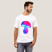 Psychedelische paddenstoelen t-shirt (Voorkant volledig)