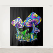 Psychedelische paddenstoelen wandkleed (Voorkant)