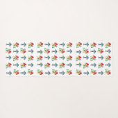 Psychedelische paddenstoelen Yoga Mat (Achterkant (horizontaal))