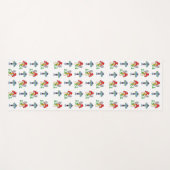 Psychedelische paddenstoelen Yoga Mat (Voorkant (horizontaal))