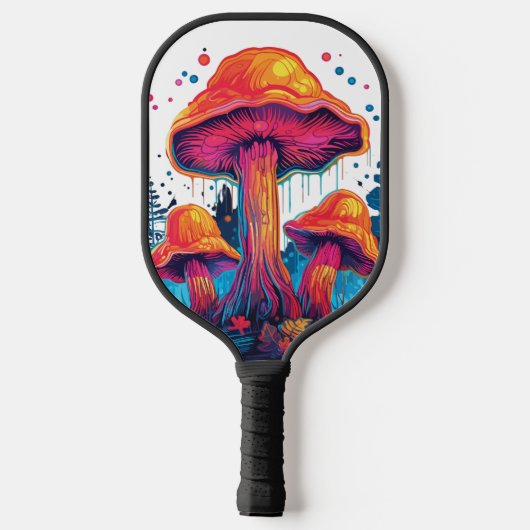 Psychedelische paddestoelen Pickleball Paddle (Achterkant)