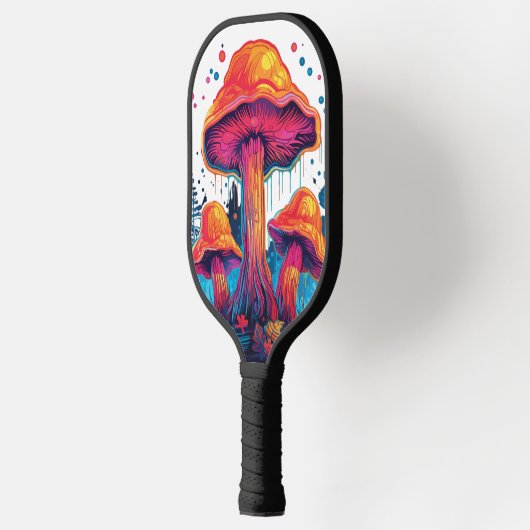 Psychedelische paddestoelen Pickleball Paddle (Links)