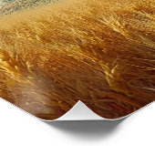 Psychedelische Paisley paddenstoelen Perfect Poster (Hoek)