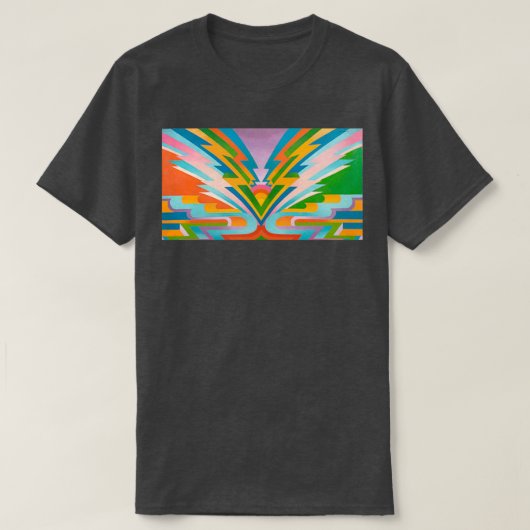 psychedelische piano 1 t-shirt (Design voorkant)
