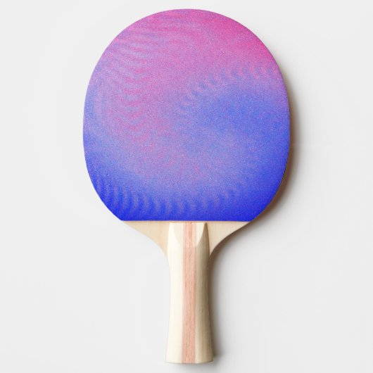 Psychedelische Ping Pong Paddle Tafeltennisbatje (Voorkant)