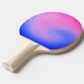 Psychedelische Ping Pong Paddle Tafeltennisbatje (Voorkant Gekanteld)