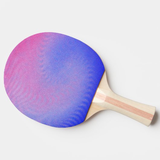 Psychedelische Ping Pong Paddle Tafeltennisbatje (Zijkant)