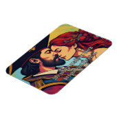 Psychedelische Piraat Koppel – Stout Romantisch Magneet (Linkerzijde)