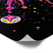 Psychedelische plons poster (Hoek)