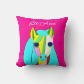 Psychedelische Pony dromen Kussen (Voorkant)