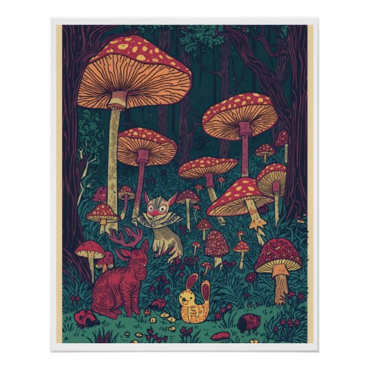 Psychedelische poster (Voorkant)