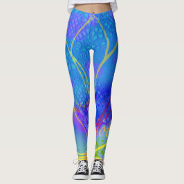 psychedelische prana leggings