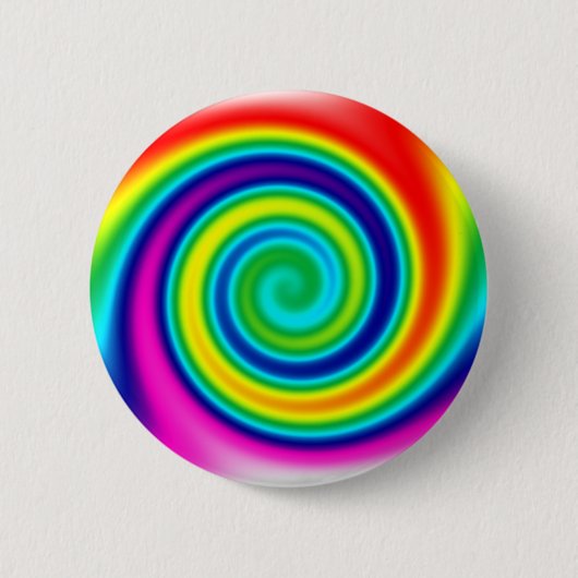 Psychedelische Prints Ronde Button 5,7 Cm (Voorkant)