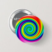 Psychedelische Prints Ronde Button 5,7 Cm (Voorkant /achterkant)
