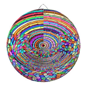 Psychedelische reis dartbord