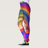 Psychedelische Reis Leggings: Hippie Vibes & Regga Leggings (Links)