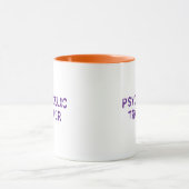 Psychedelische Reizigerskoffie Mok (Midden)