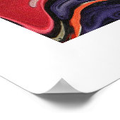 Psychedelische retro poster (Hoek)