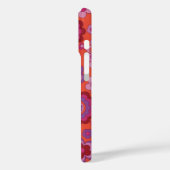 psychedelische retrobloem Case-Mate iPhone case (Achterkant / Links)