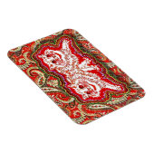 Psychedelische rode katten (Louis Wain) Magneet (Rechterzijde)