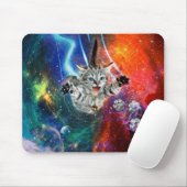 psychedelische ruimte kattenmuismat muismat (Met muis)