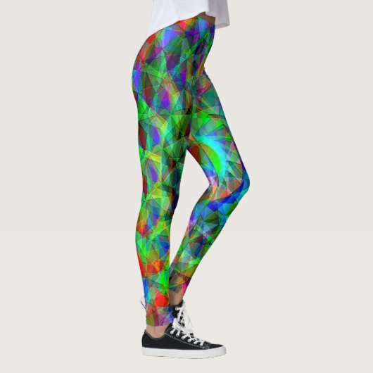 Psychedelische ruimteschip...... leggings (Rechts)