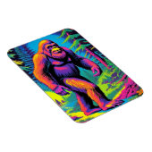 Psychedelische Sasquatch Flexibele Magneet (Rechterzijde)