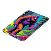 Psychedelische Sasquatch Flexibele Magneet (Linkerzijde)