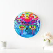 Psychedelische Schedel Grote Klok (Huis)