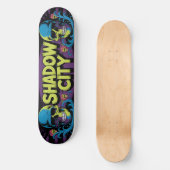 Psychedelische schedel Ukiyo-E Graffiti Art | donk Persoonlijk Skateboard (Voorkant)