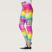 Psychedelische schedellegging leggings (Links)