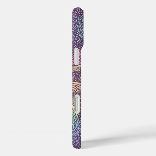 Psychedelische schimmels Galaxy - IPhone 16 Hoesje (Achterkant / Rechts)