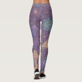 Psychedelische schimmels Galaxy - Leggings (Achterkant)