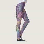 Psychedelische schimmels Galaxy - Leggings (Rechts)